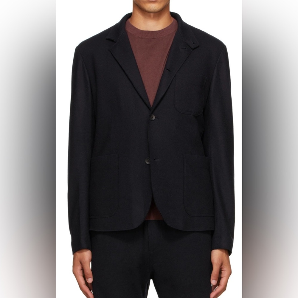 rag & bone Navy Knit Prospect Cardigan. NWT